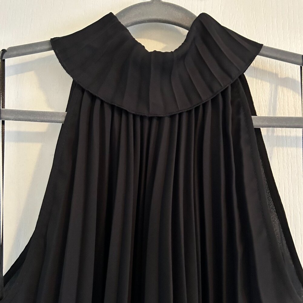 Zara Pleated Chiffon Top – Fun & Flowy Vibes Sz XS-NWT